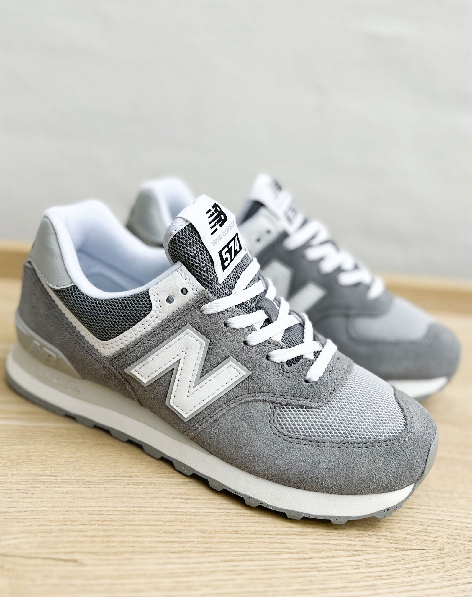 New Balance U574FGR Sneakers - Grey/White i Grå til Kvinder